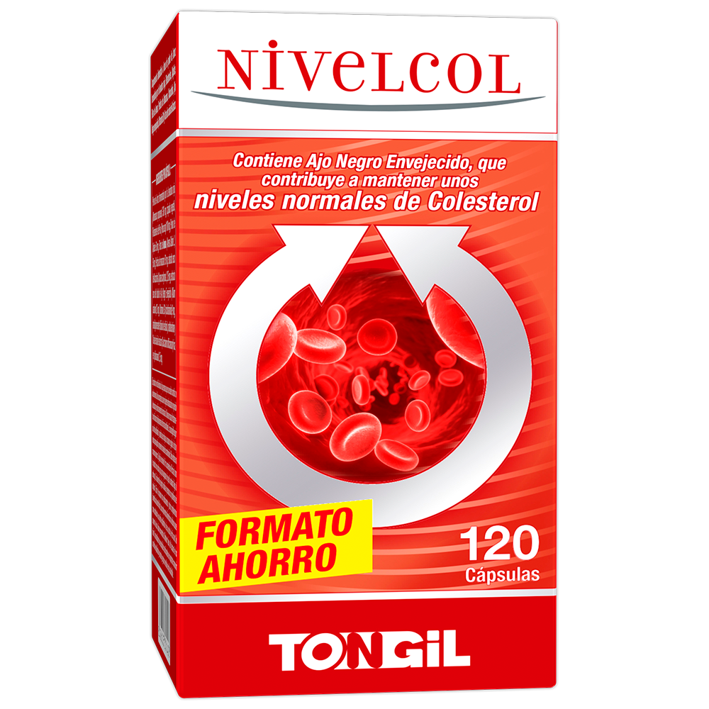 Nivelcol (120 cápsulas) | Tongil – Suporte Natural para Colesterol