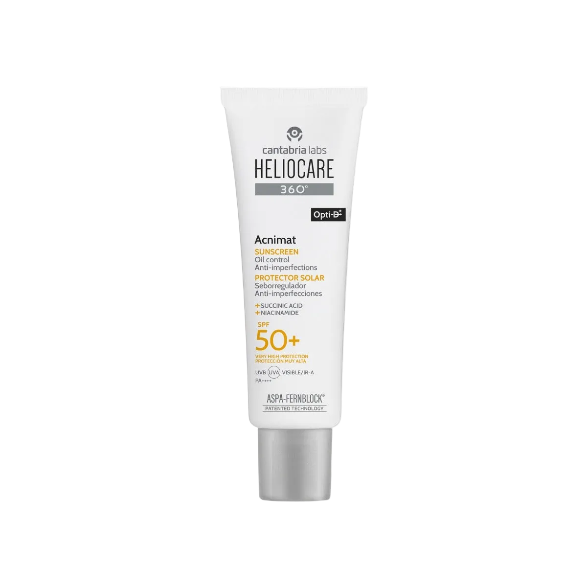 Heliocare 360º Acnimat SPF50+ (50 ml) | Heliocare - Protección solar para piel grasa y acneica