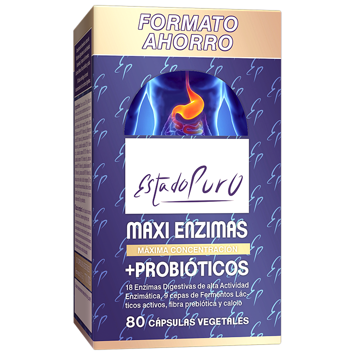 Maxi Enzimas + Probióticos (80 cápsulas) | Tongil