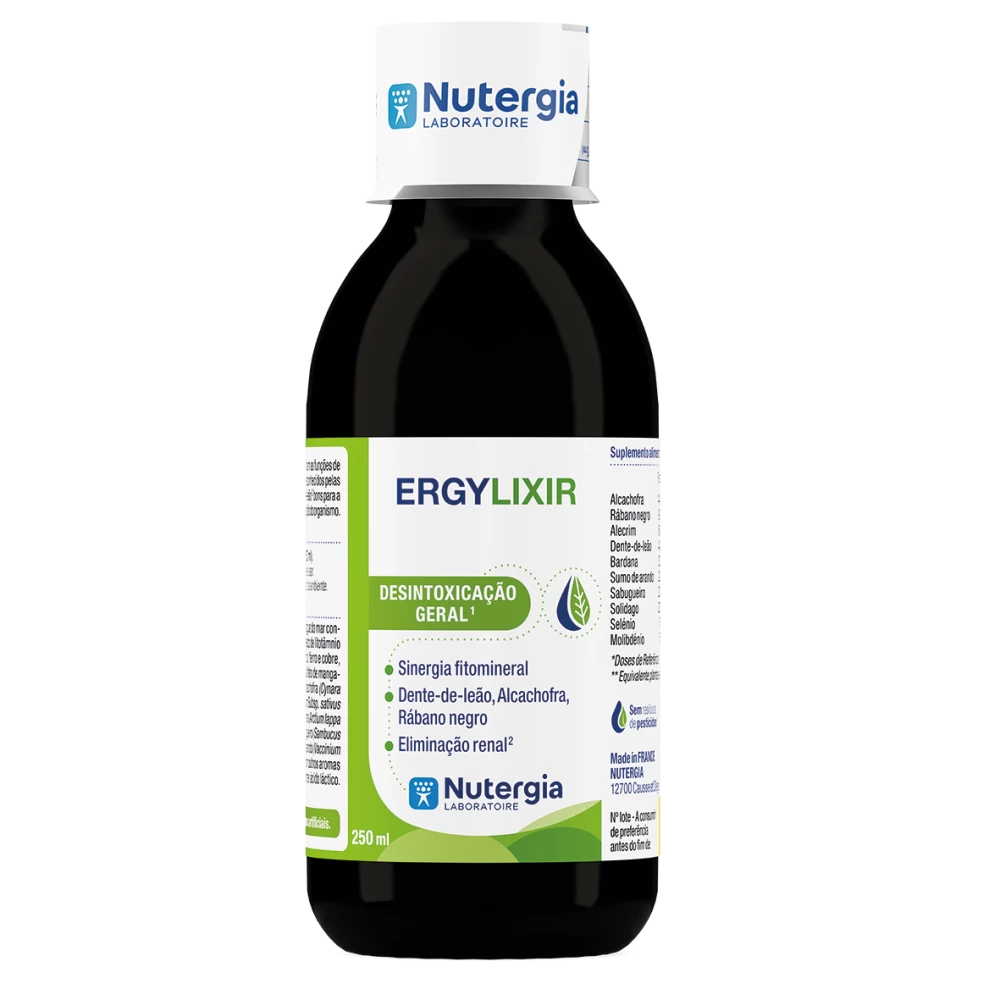 Ergylixir (250 ml) | Nutergia – Eliminación y Detox