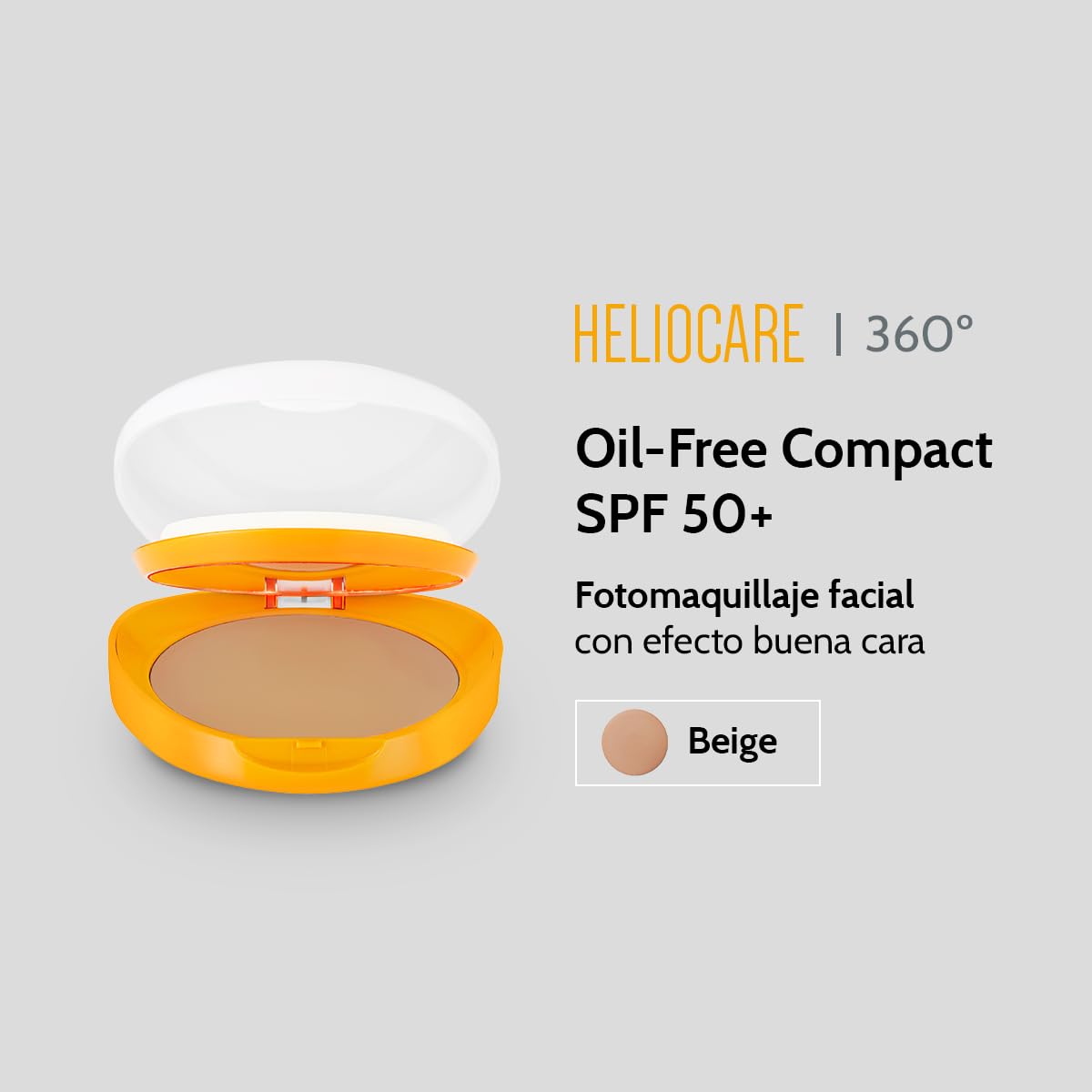 Heliocare 360 Compacto Oil-Free (10 g) | Cantabria Labs – Protección Solar con Color