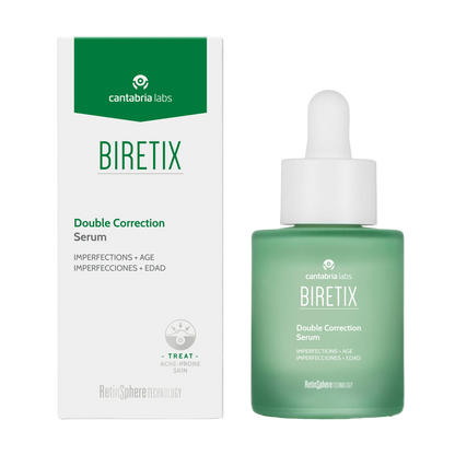 Biretix Double Correction Serum – Sérum Anti-Imperfeições & Anti-Manchas | Cantabria Labs (30 ml)