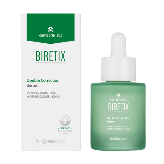 Biretix Double Correction Serum – Sérum Anti-Imperfeições & Anti-Manchas | Cantabria Labs (30 ml)