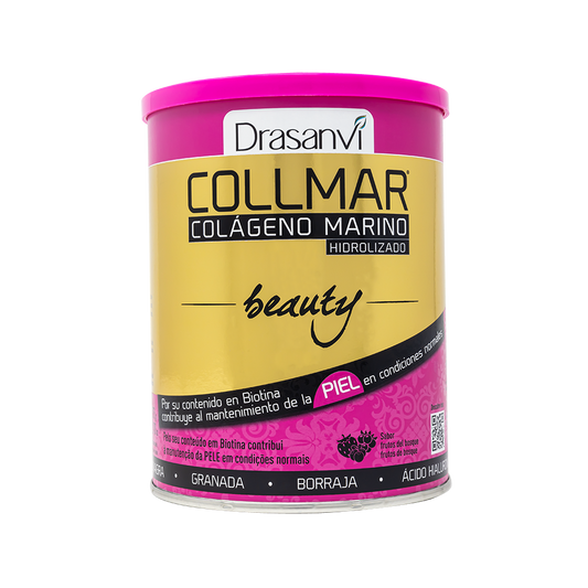 Collmar Beauty Frutos do Bosque – Colagénio Marino, Ácido Hialurónico & Biotina | Drasanvi (275 g)