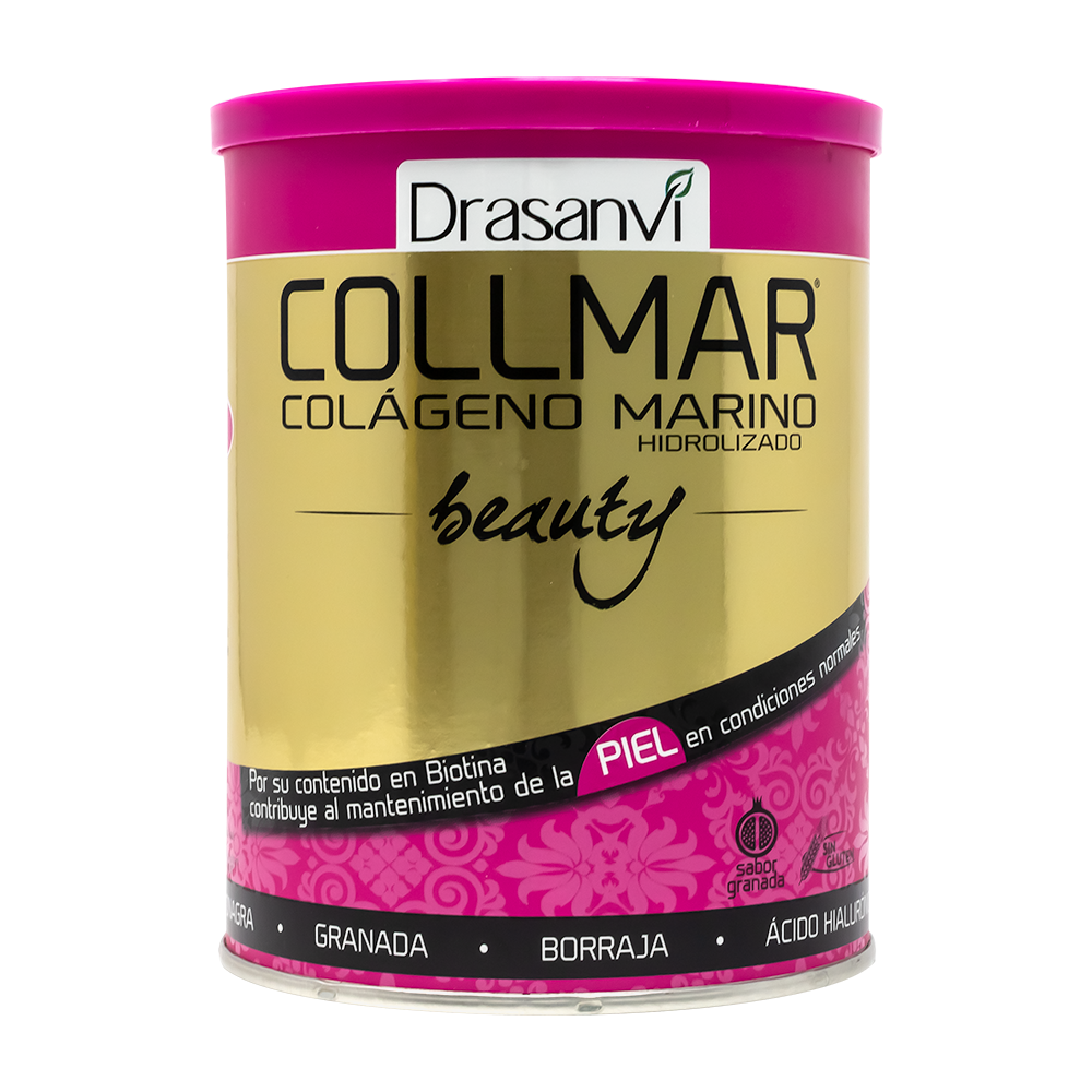 Collmar Beauty Romã – Colagénio Marino, Ácido Hialurónico & Biotina | Drasanvi (275 g)