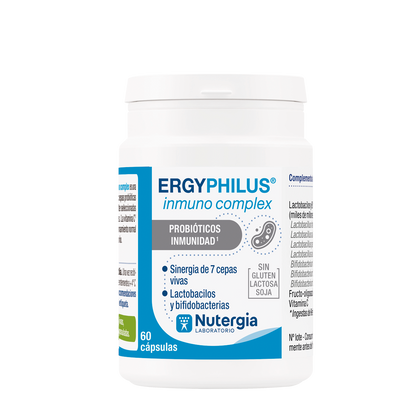 Ergyphilus Inmuno Complex – Probióticos & Suporte Imunitário | Nutergia (60 cápsulas)
