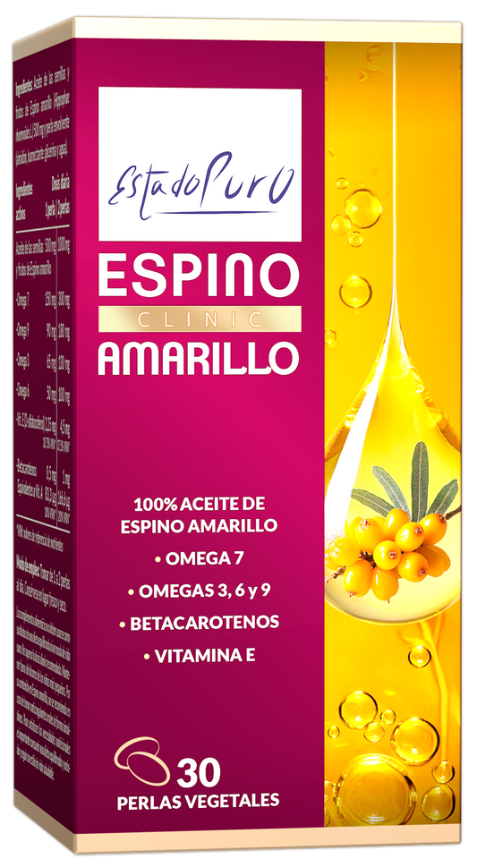 Espino Amarillo (30 pérolas vegetais) | Tongil - Pele e mucosas