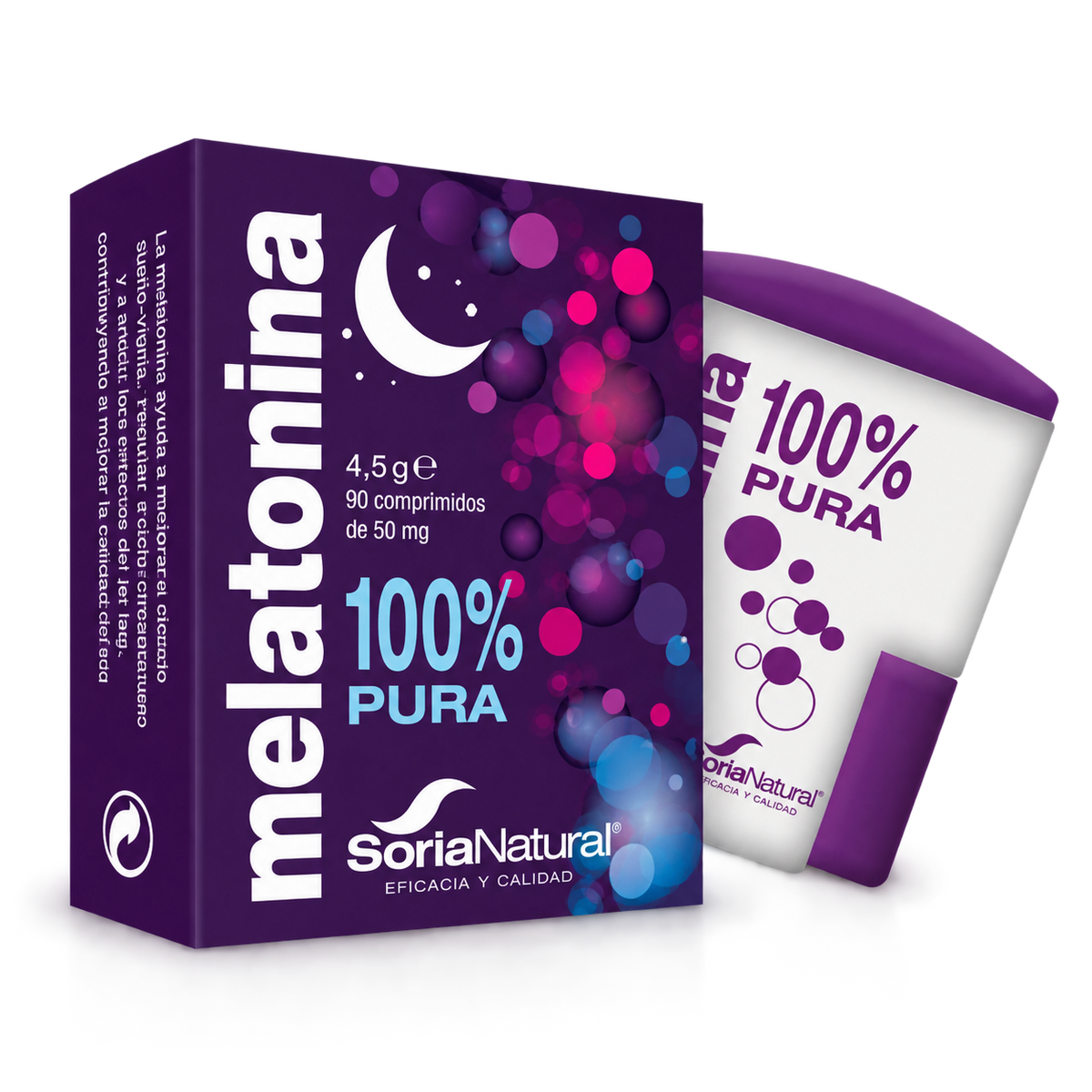 Melatonina 90 comprimidos – Soria Natural
