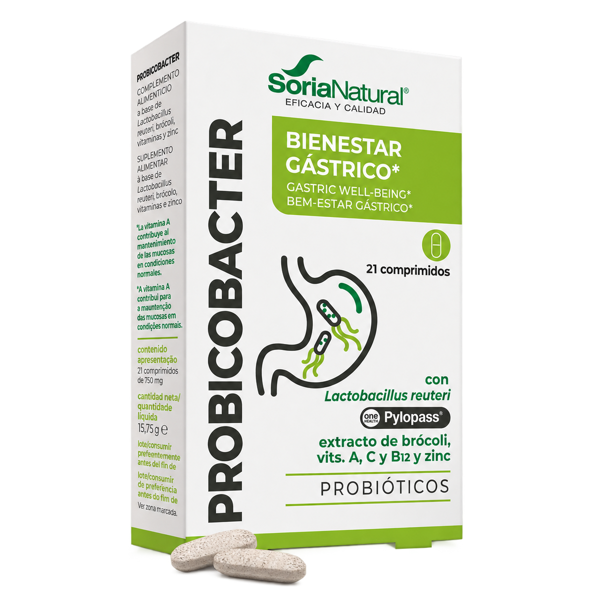 PROBICOBACTER 21 comprimidos – Soria Natural