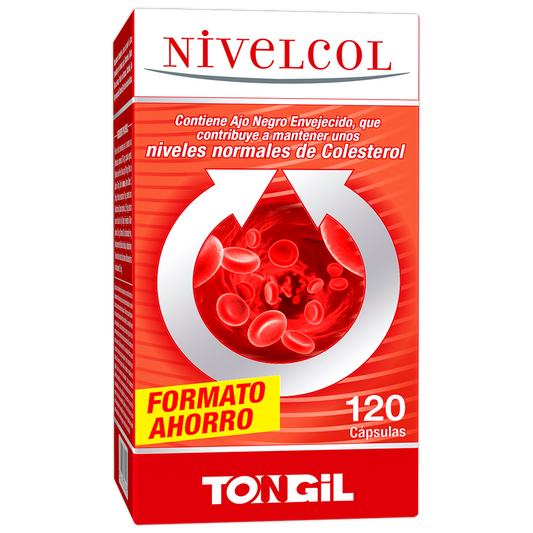 Nivelcol (120 cápsulas) | Tongil – Suporte Natural para Colesterol