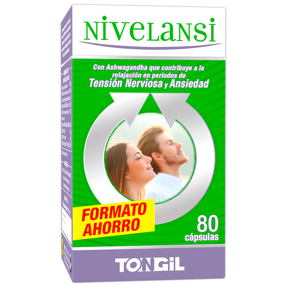 Nivelansi (80 cápsulas) | Tongil - Equilíbrio Emocional & Gestão de Stress