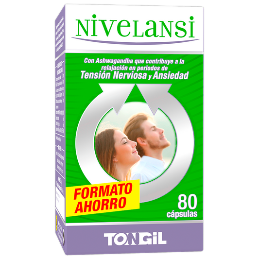 Nivelansi (80 cápsulas) | Tongil - Equilíbrio Emocional & Gestão de Stress