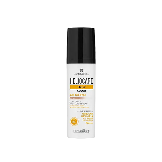 Heliocare 360º Color Gel Oil-Free SPF 50+ (50 ml) | Cantabria Labs - Fotoprotección con color y efecto mate