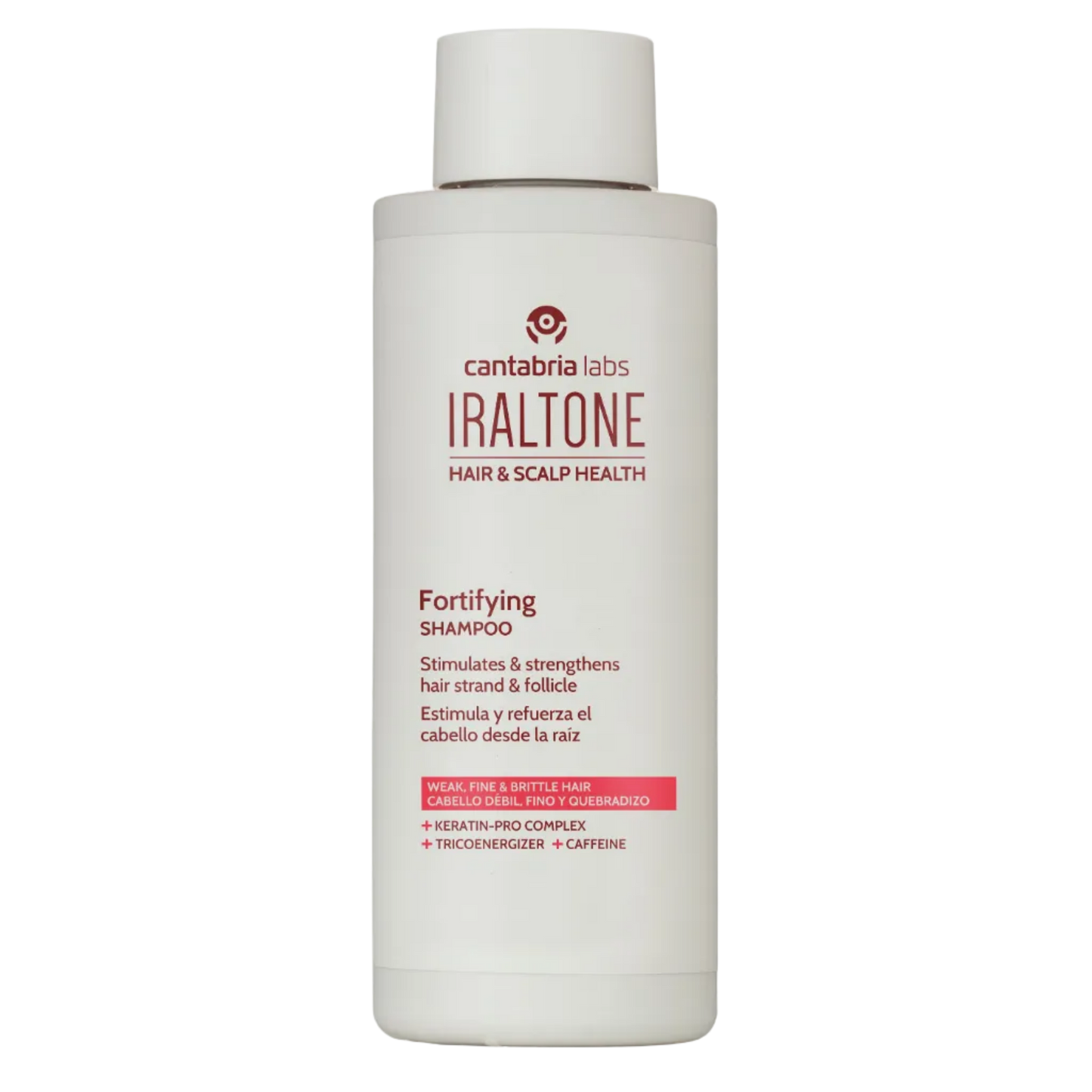 Iraltone Champô Fortificante – Champô de Uso Frequente para Cabelo Frágil | Cantabria Labs (400ml)