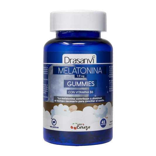 Melatonina 1,9 mg + Vitamina B6 — Gomas para Dormir | Drasanvi (45 gominolas)