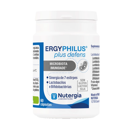 Ergyphilus Inmuno Complex – Probióticos & Suporte Imunitário | Nutergia (60 cápsulas)