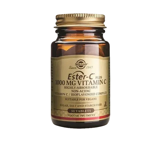 Ester-C Plus 1000 mg (30 comprimidos) | Solgar - Refuerzo del sistema inmunitario
