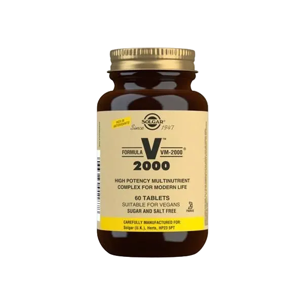 Formula VM-2000® (60 comprimidos) | Solgar - Multinutriente diário