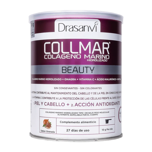Collmar Beauty Romã (275 g) | Drasanvi – Colagénio Marino, Ácido Hialurónico & Biotina