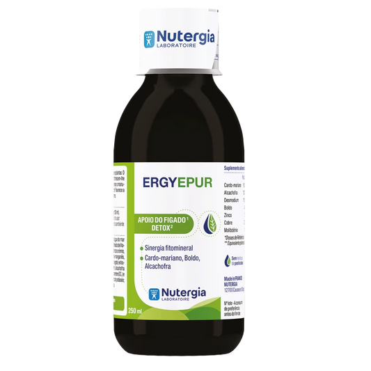 ERGYEPUR® – Suplemento de Cardo-Mariano, Alcachofra & Oligoelementos (250 ml)
