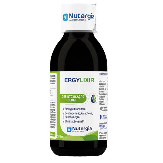 Ergylixir (250ml) | Nutergia - Eliminação & Detox