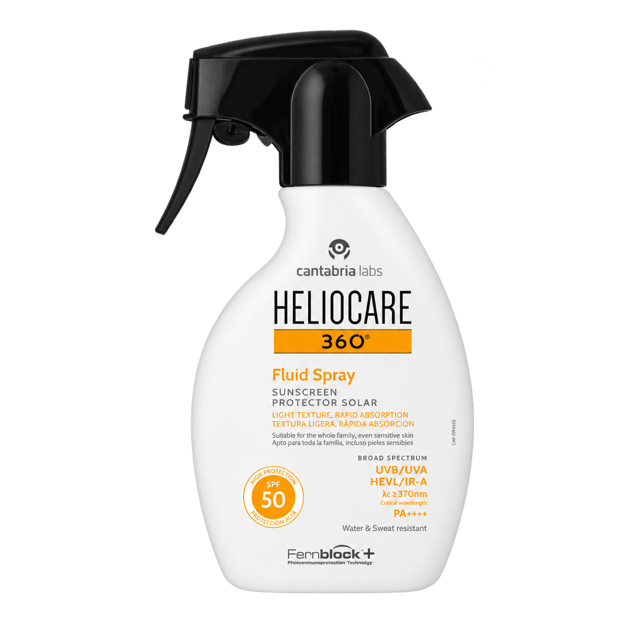 Heliocare 360º Fluid Spray SPF 50 250 ml – Cantabria Labs