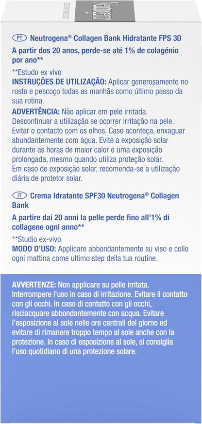 Neutrogena Collagen Bank Crema (50 ml) | Neutrogena – Hidratación Diaria