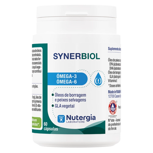 Synerbiol (60 cápsulas) | Nutergia – Articulações & Ácidos Gordos Essenciais